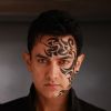 Aamir Khan : Aamir Khan with tattoo on the face