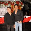 Anees Bazmee with Sunil Shetty at Premiere of Thank You movie at Chandan, Juhu, Mumbai