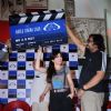 Soha Ali Khan, Anurag & Shyam Benegal unveil Taj Enlighten World Cinema Card  at Cinemax, Mumbai. .
