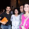 Aamir Khan, Kiran Rao, Mukesh Ambani and Nita Ambani at the Dr. Firuza Parikh's book Launch