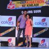 Smita Bansal and Sourabh Roy at Press conference of Fear Factor Khatron Ke Khiladi Season 4