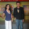 Mona Singh and Anu Malik at Entertainment Ke Liye Kuch Bhi Karenge press meet at Malad. .