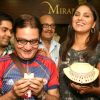 Lara Dutta and Vinay Pathak at the unveiling of Gitanjali's new Jewellery collection,in New Delhi