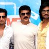 Rahil Tandon,Rajesh Khattar and Gaurav Chopra at press Conference of movie 'Men Will Be Men'in Delhi