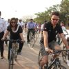 Imran Khan at BSA Hercules India Cyclothon, Bandra