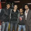 Sundeep Kishan, Tusshar Kapoor, Pitobash Tripathy and Nikhil Dwivedi at Shor In The City premiere