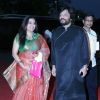Roop Kumar Rathod with wife at 48th Marathi Chitrapatt Puraskar Sohla at Gateway of India