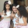 Pooja Makhija and her Daughters at JW Marriott to celebrate Mothers Day