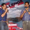 Rannvijay Singh and Sharman Joshi at Louis Phillipe speed challenge, Oberoi Mall