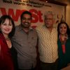Om Puri, Ila Arun and Shankar Mahadevan at press meet of Film 'West is West'