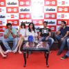 Anurag Kashyap and Kalki with the cast of the film "Shaitan" at the launch of 92.7 BIG FM's