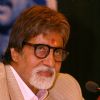 Film 'Aarakshan' cast Amitabh Bachchan at a promotional event for his film,in New Delhi