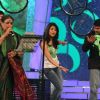 Usha Uthup,  Priyanka Chopra & Cyrus Broacha on NDTV Greenathon that took place at Yash Raj Studio