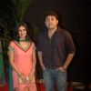 Divyanka Tripathy and Rajesh Kumar at the Gold Awards at Film City