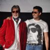 Amitabh and Abhishek Bachchan launch the music video of film Bbuddah...Hoga Terra Baap titled at Cin