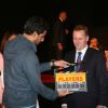 New Zealand Prime Minister John Key visited the sets of Bollywood film Players in Film City, Mumbai and met Abhishek Bachchan and Bipasha Basu