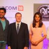 New Zealand Prime Minister John Key visited the sets of Bollywood film The Players in Film City, Mumbai and met Abhishek Bachchan and Bipasha Basu