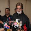 Amitabh Bachchan greets his fans at his bungalow Jalsa in Juhu, Mumbai