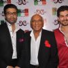 Karan Johar, Yash Chopra and Neil Nitin Mukesh at Spaghetti restaurant launch