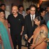 Dilip Kumar, Saira Banu and Rakesh Roshan at Dr Abhishek and Dr Shefali's wedding reception Khar