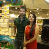 Twinkle and Mimoh Chakraborty at DVD launch of movie Haunted at planet M