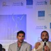 John and Rahul Bose during the launched of registrations for Mumbai Marathon 2012 categories of 9th