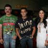 Salman Khan, Aditya Pancholi and Kareena Kapoor at the first look of movie Bodyguard