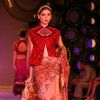 Model walks the ramp for designer J J Valaya's creation at the Synergy one Delhi Couture Week, Delhi