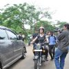 Katrina Kaif ride bike to promote her film 'Zindagi Na Milegi Dobara', Filmcity