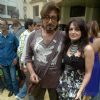 Shakti Kapoor at the mahurat of film Daal Me Kuch Kaala Hai at Lokhandwala, Mumbai