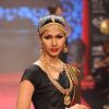 Model walks the ramp for C Krishniah Chetty & Sons at IIJW 2011