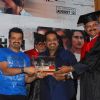 Shankar Mahadevan at Aarakshan film promotions at Welingkar college. .