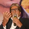 Amitabh Bachchan at a promotional event for the film