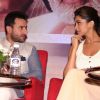 Saif Ali Khan and  Deepika Padukone   at a promotional event for the film
