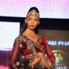 Dia Mirza walks the ramp for designer Vikram Phadnis at the Blenders Pride Fashion Tour 2011 finale