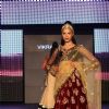 Dia Mirza walks the ramp for designer Vikram Phadnis at the Blenders Pride Fashion Tour 2011 finale