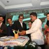 Megastar Amitabh Bachchan unveils Nitin Desai's book at his 25th year celebrations at JW Marriott in Mumbai