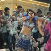Rakhi Sawant shoots an item song for film 'Rakthbeej' at Filmistan
