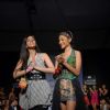 Model with designer Nishka's collection during the first day of Lakme fashion week winter/festive 2011, in Mumbai. .