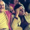 Anupam Kher : Anupam looking happy and Boman looking confused