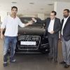 John Abraham gets his new Audi Q7 at Audi west, Mumbai