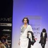 Model walk the ramp for Debarun show at Lakme Fashion Week Day 3 in Mumbai. .