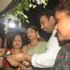 Shilpa Shetty with husband Raj Kundra immersing the Lord Shri Ganeshas during the occasion of Ganesh Chaturthi