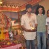 Ranbir Kapoor and Imtiaz Ali at RK Studio Ganapati Immersion