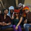 Karan Kundrra : Karan Kundra with his co-stars in a poster still for the movie Pure Punjabi