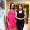 Achla Sachdev with Nisha sagar at her latest anaarkalis SMITTEN at Juhu, Mumbai