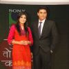 Kritika Kamra and Mohnish Behl at the launch of show 'Kuch Toh Log Kahenge' at JW Marriot