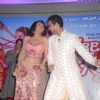 Jagrat Desai and Sasha Goradia at Music launch of movie 'Tere Mere Phere'