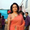 Hema Malini on the sets of India's Got Talent 3 for promotion of film 'Tell Me O Khuda' at Filmcity