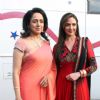 Hema Malini and Esha Deol on the sets of India's Got Talent 3 for promotion of film 'Tell Me O Khuda